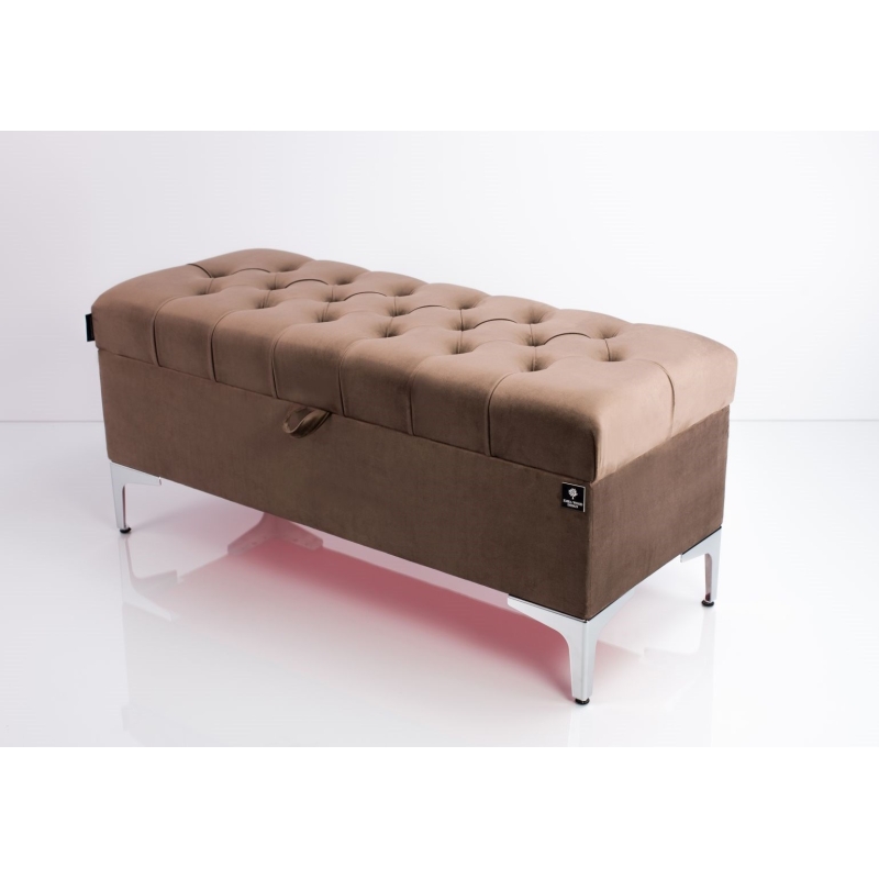 Tufted Storage Bench